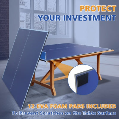 GameMaster™ – 7ft Foldable Ping Pong Tabletop Conversion Board (US