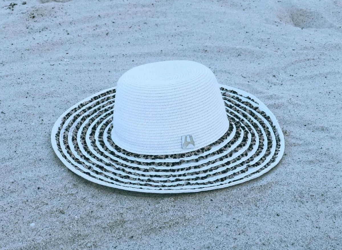 ‘Fancy Feline’ Sun Floppy Hat