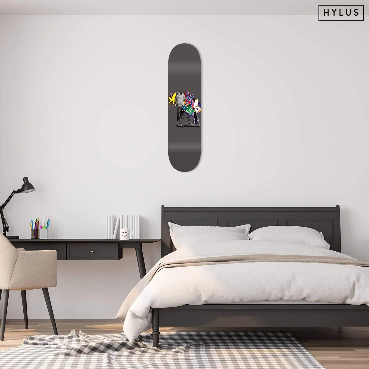 Graffiti Elephant Skateboard