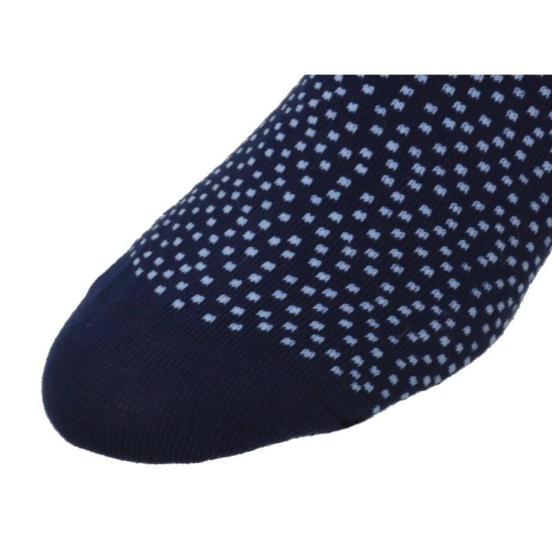 Men's Patterned Combed Cotton 2 Pair Pack Socks for Office, Business