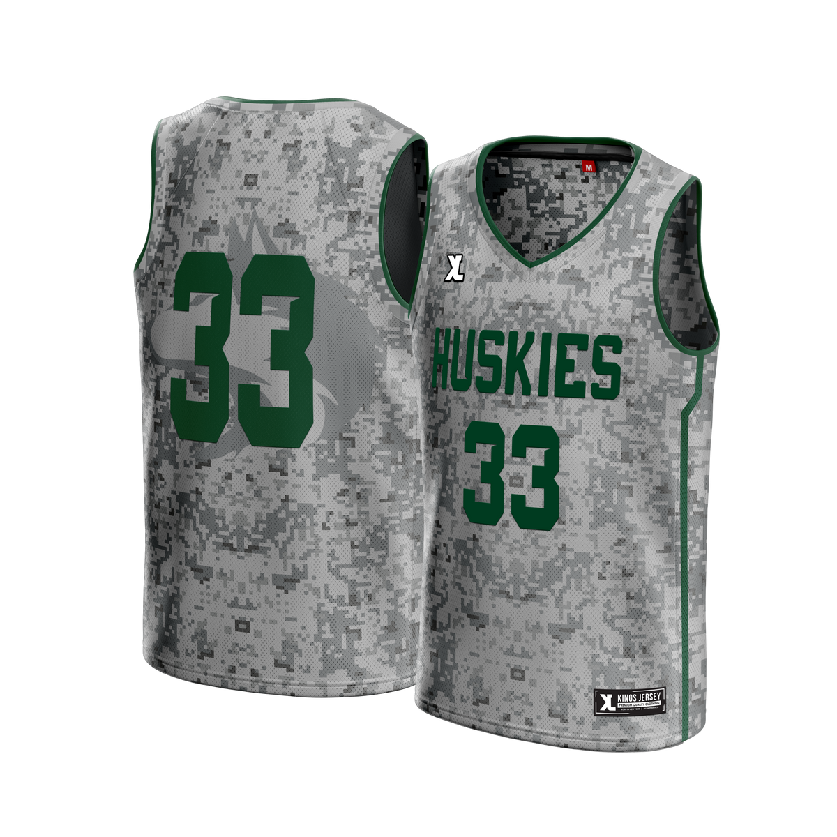 Malik Muhammad ELAC Huskies Camo Jersey