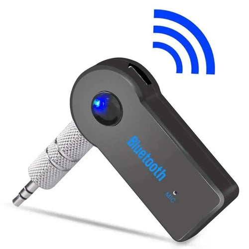 Bluetooth 5.0 Wireless Audio Receiver 3.5mm AUX Car Adapter Hands-Free