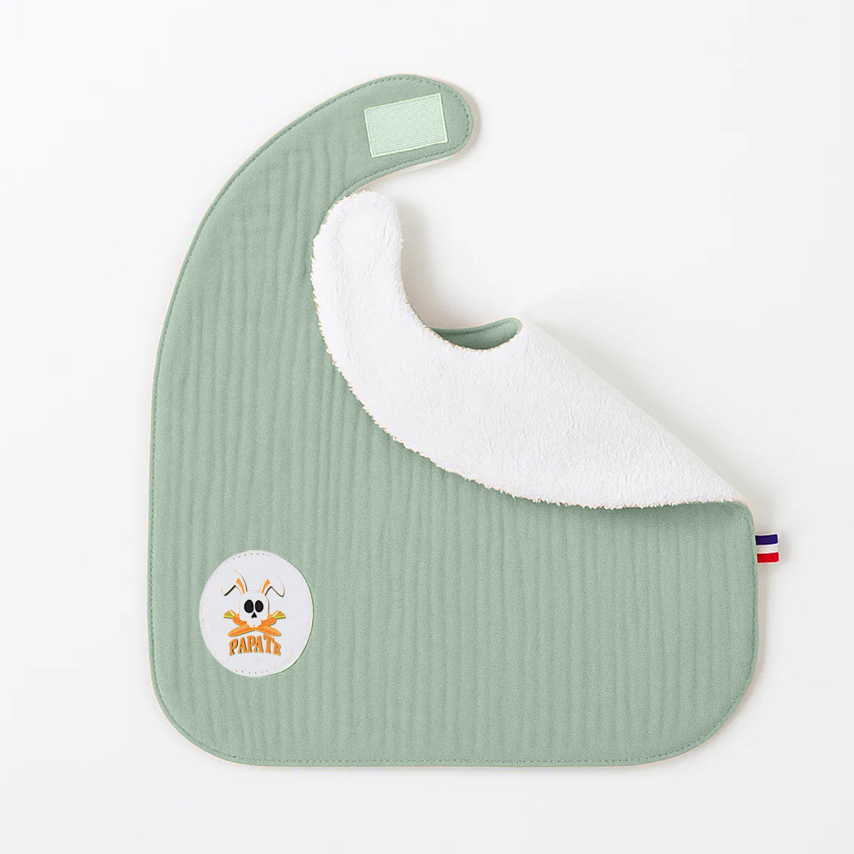 Organic Cotton Bib - Green