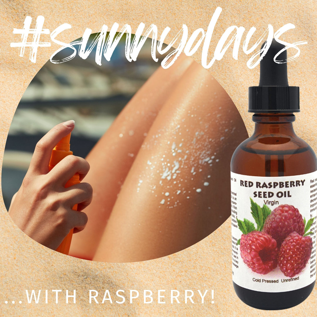 Red Raspberry Seed Oil (Organic, cold pressed, unrefined)