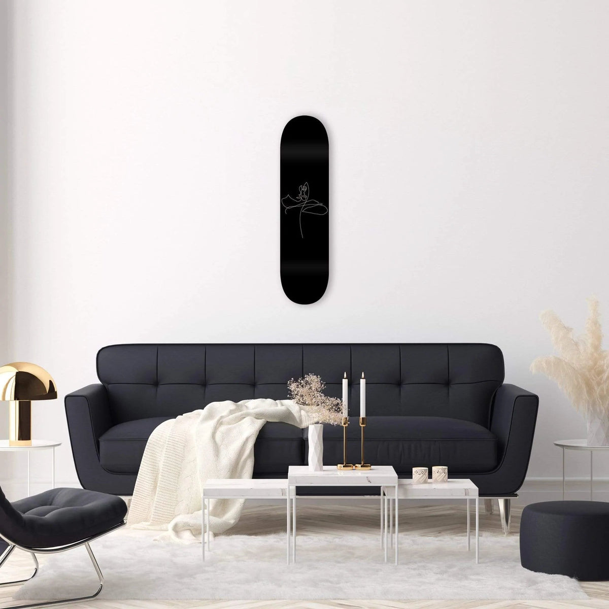 Sensual Choke Black Skateboard