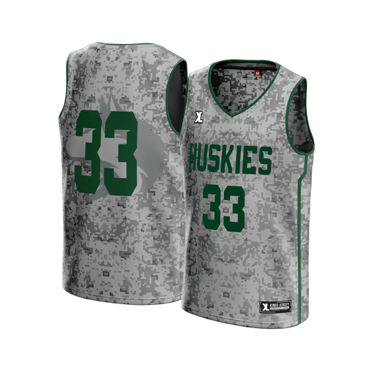 Malik Muhammad ELAC Huskies Camo Jersey