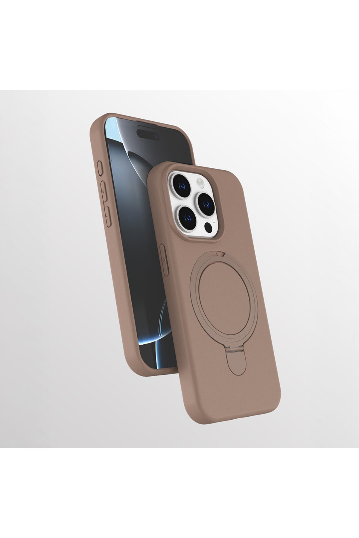 iPhone 14 Pro Max Case Magnetic Charging Ring Stand - Samara Cover