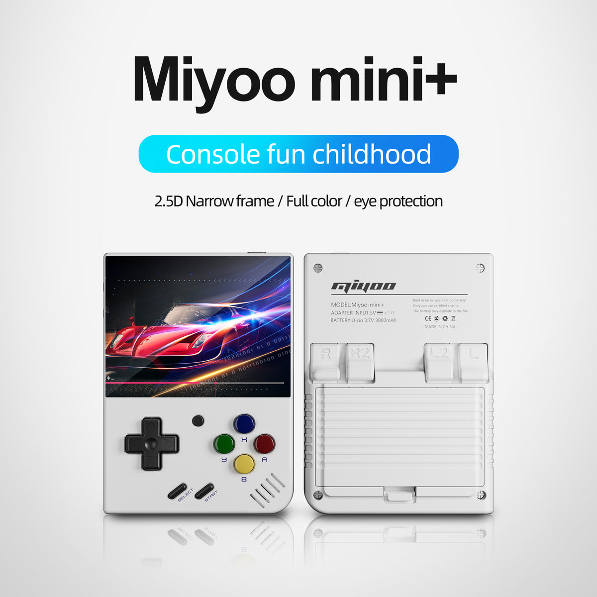 M26 5.1 inch IPS Handheld Retro Game Console 20000 Games  PSP PS1 30