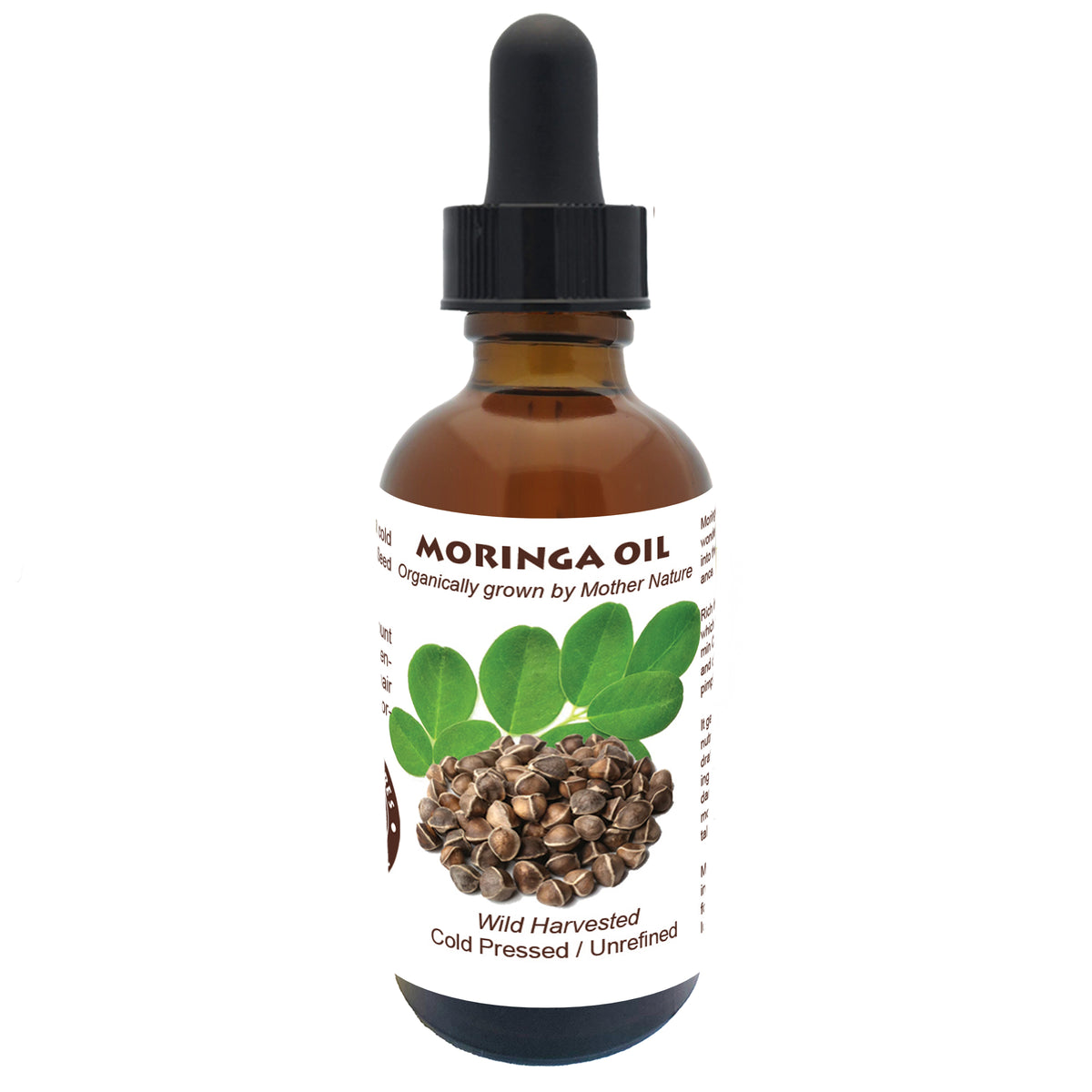 Moringa Seed Oil (organic, cold pressed, unrefined)
